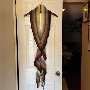 Multicolor Knit Scarf